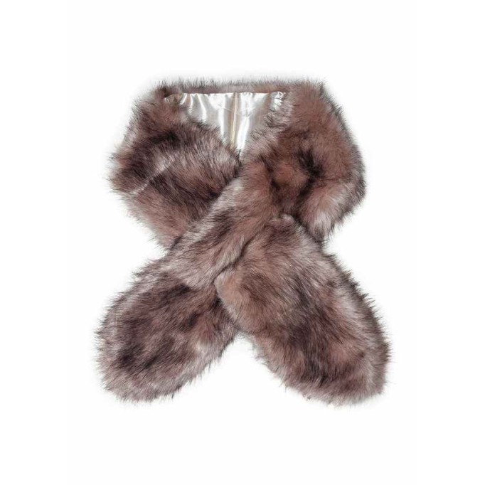 Domreck Sincerity Faux Fur Wrap