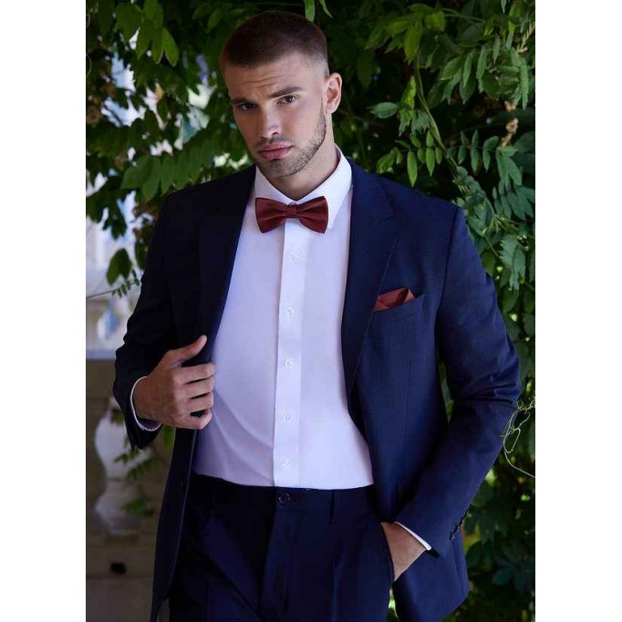 Gentlemen's Collection Matte Satin Bow Tie