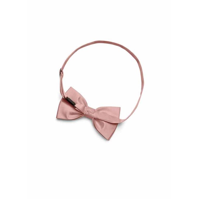 Gentlemen's Collection Men's Matte Satin pre-tied bow tie