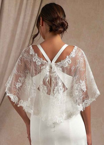 Domreck Hodesh Lace Tulle Wrap