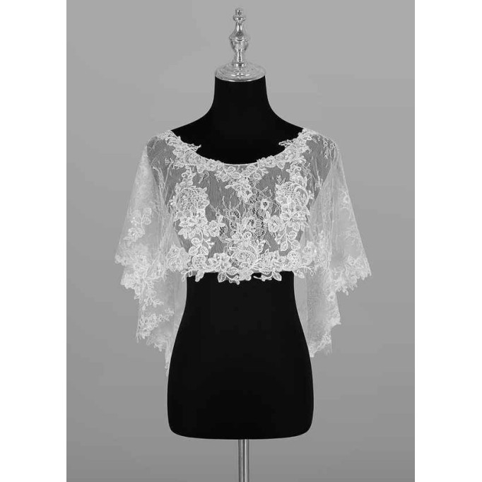 Domreck Hodesh Lace Tulle Wrap