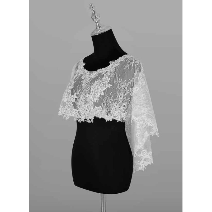 Domreck Hodesh Lace Tulle Wrap