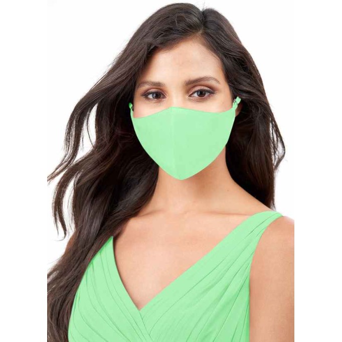 Domreck Non-Medical Matte Satin Reusable Face Mask With Adjustable Loop