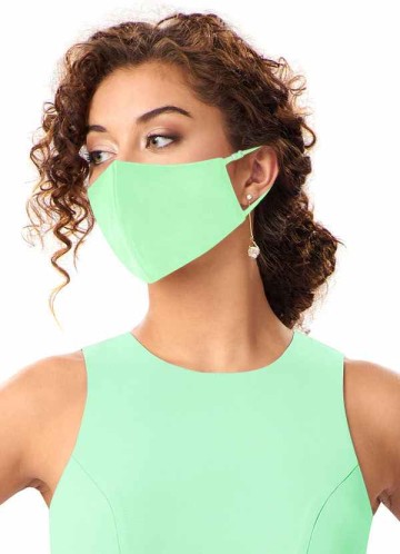 Domreck Non-Medical Matte Satin Reusable Face Mask With Adjustable Loop