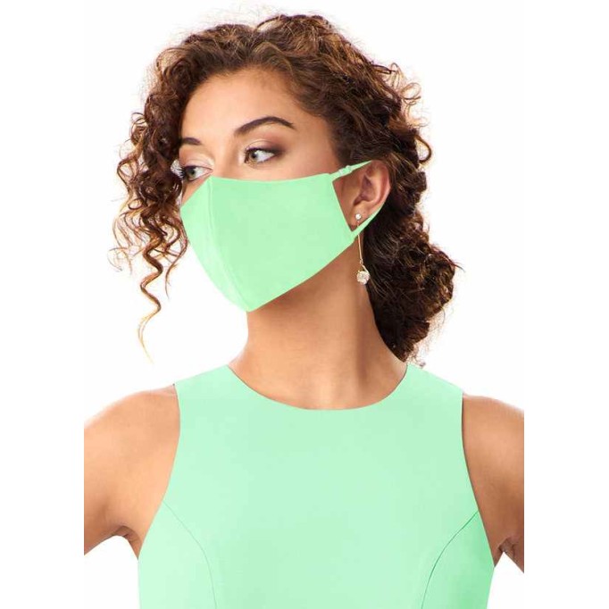 Domreck Non-Medical Matte Satin Reusable Face Mask With Adjustable Loop