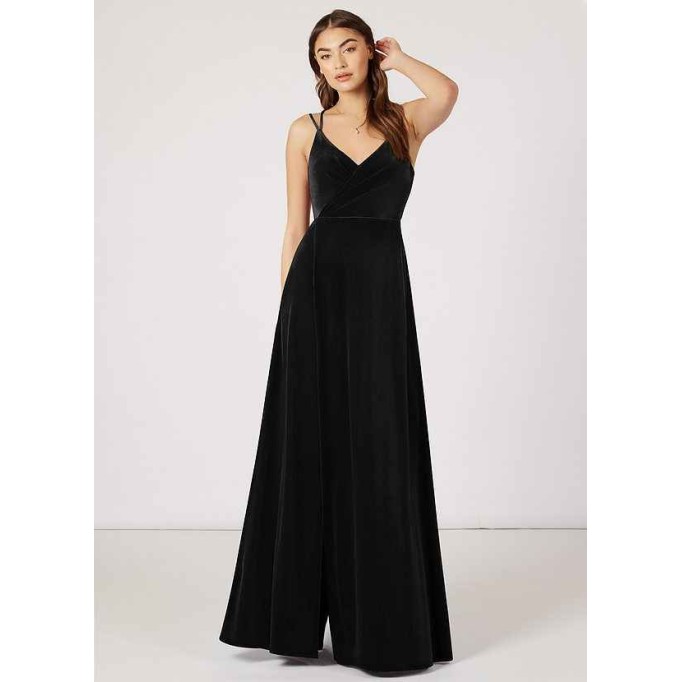 Domreck Hapa Velvet Dress