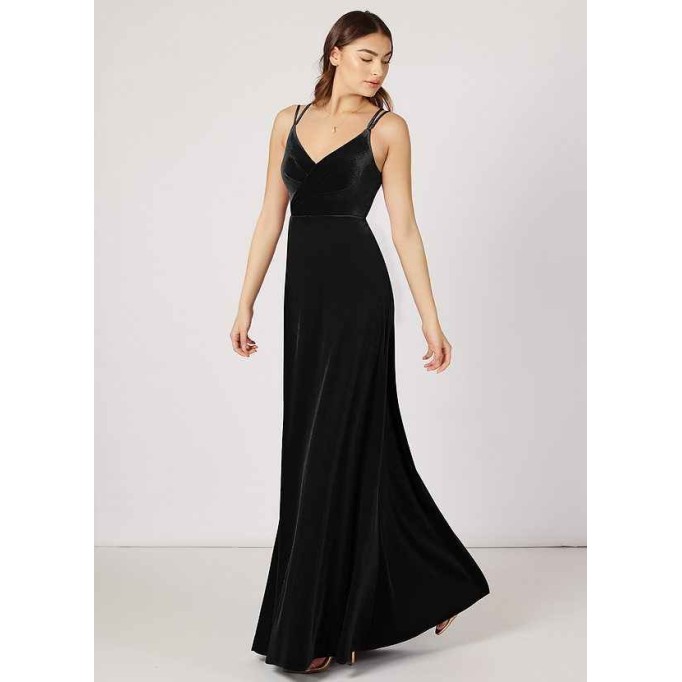 Domreck Hapa Velvet Dress