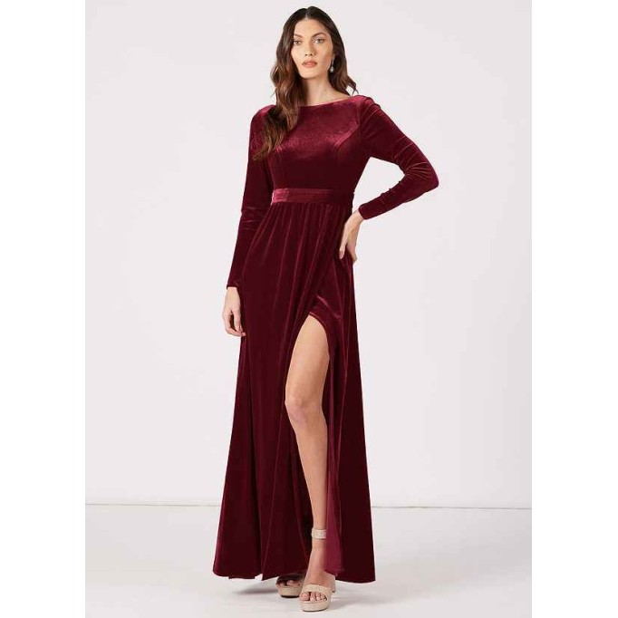 Domreck Brynn Velvet Dress