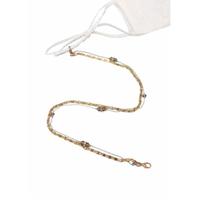 Convertible Face Mask Necklace Chain