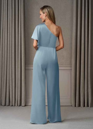 Domreck Hagretta Stretch Satin Jumpsuit