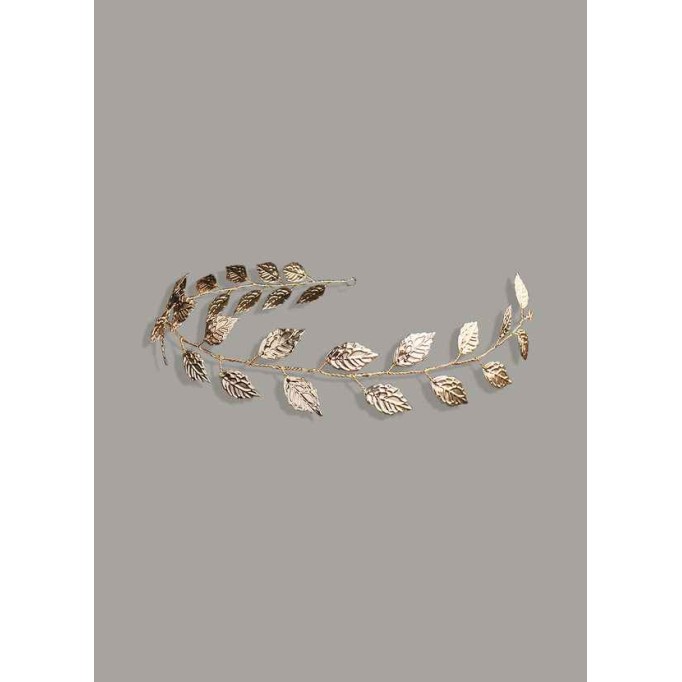 Gilded laurel Leaf Headband