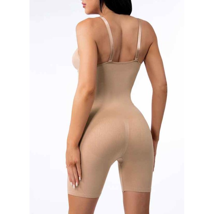 Knee Length Tummy Control Bodysuit Shaper