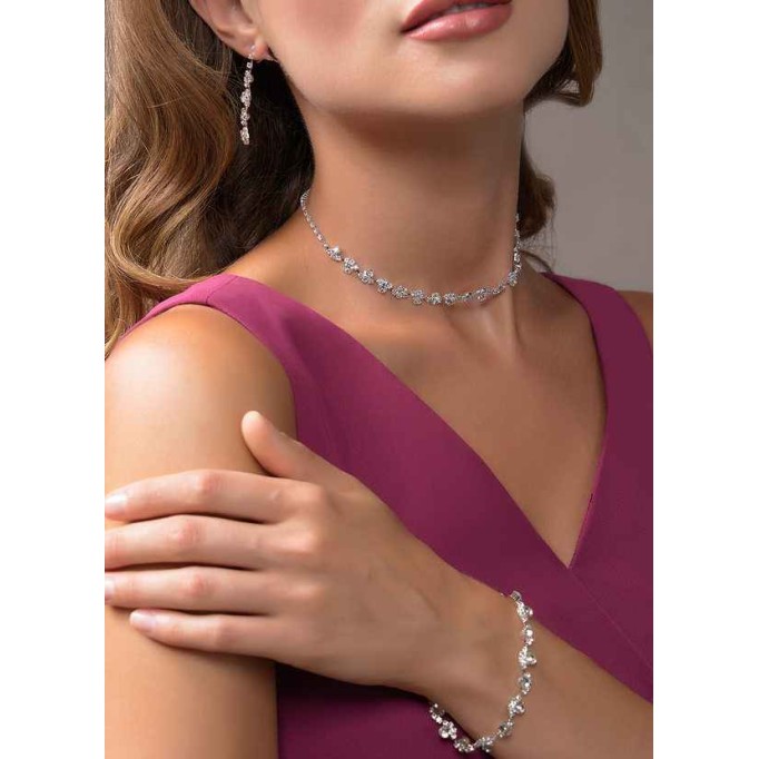 Elegant and Exquisite Crystal Jewelry Set