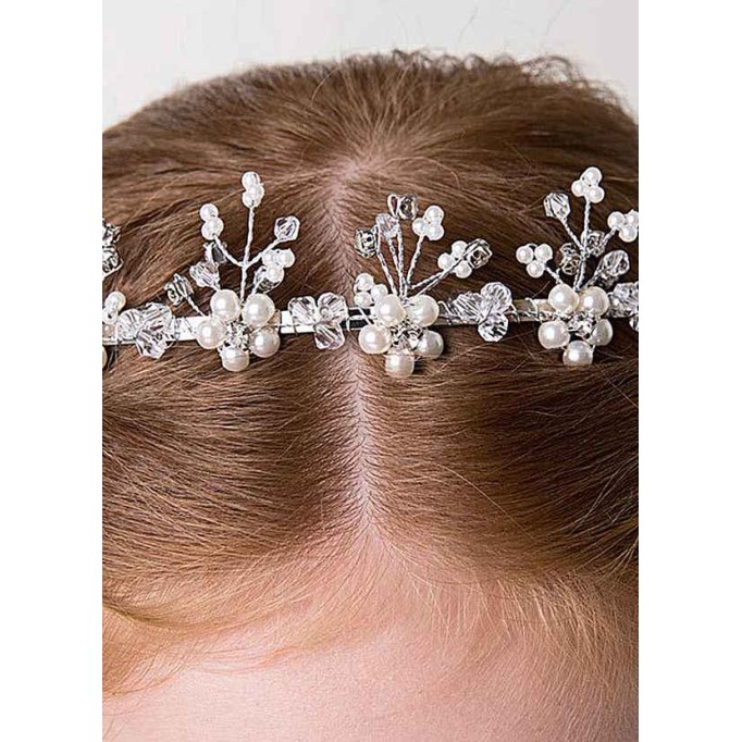 Juno Flower Girl Headpiece