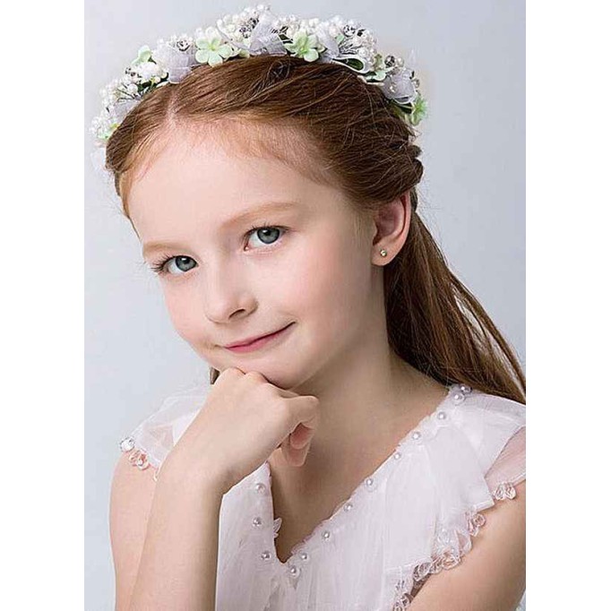 Persephone Flower Girl Headpiece