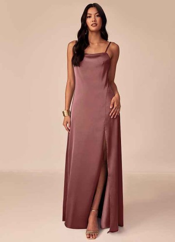 Domreck Briza Stretch Satin Dress