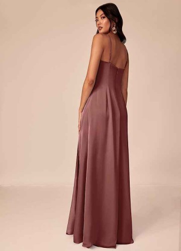 Domreck Briza Stretch Satin Dress