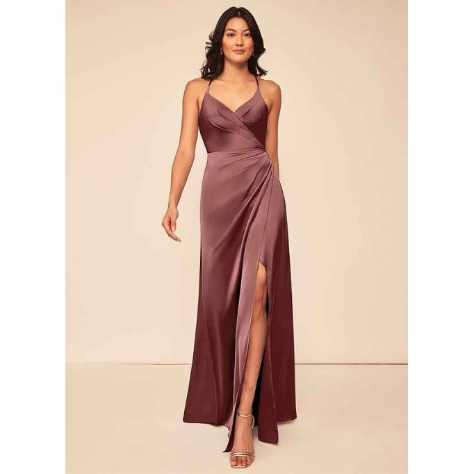 Domreck Geanna Stretch Satin Dress