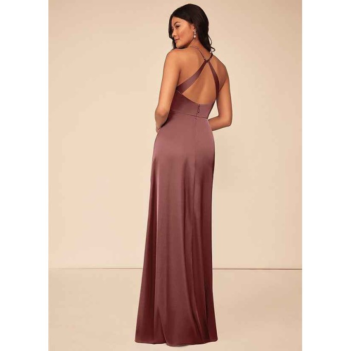 Domreck Geanna Stretch Satin Dress