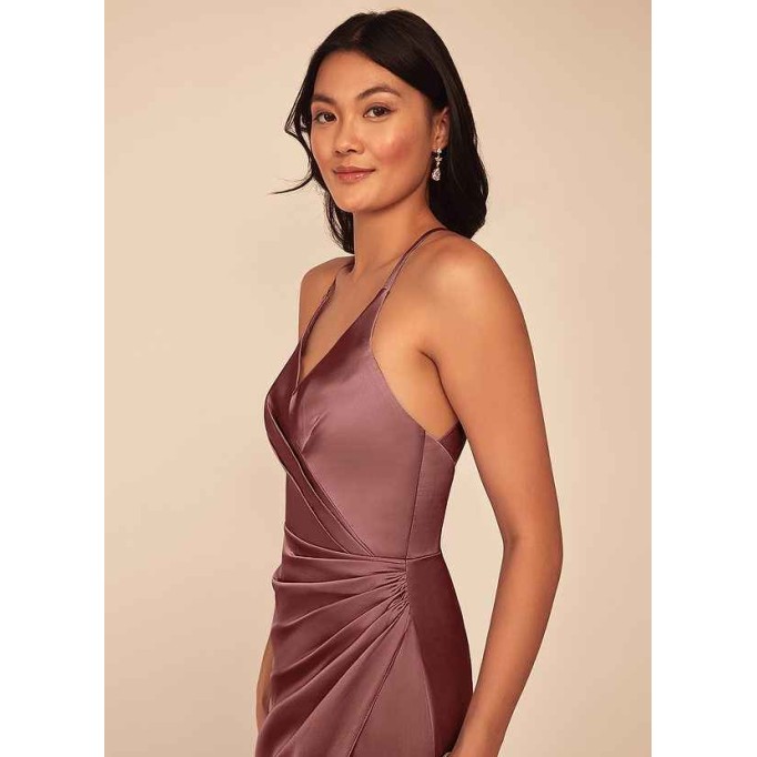 Domreck Geanna Stretch Satin Dress