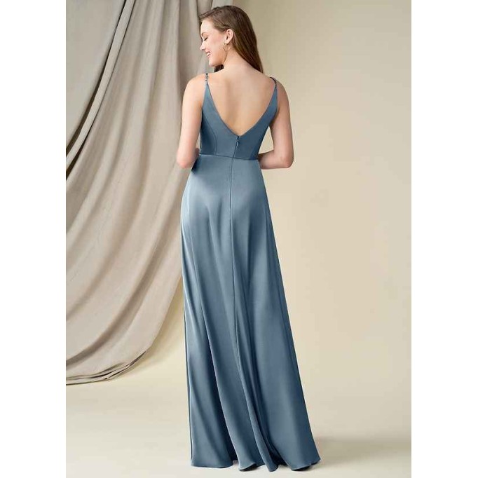 Domreck Dalilah Stretch Satin Dress