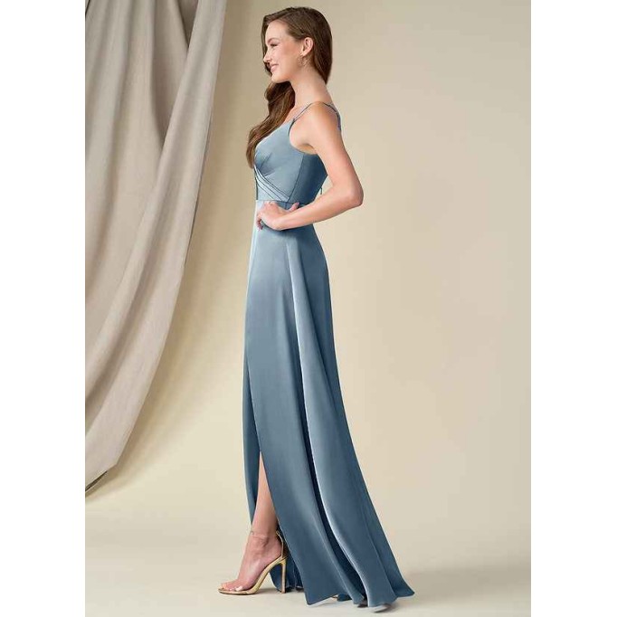 Domreck Dalilah Stretch Satin Dress