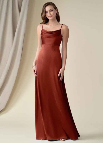 Domreck Esmee Stretch Satin Dress