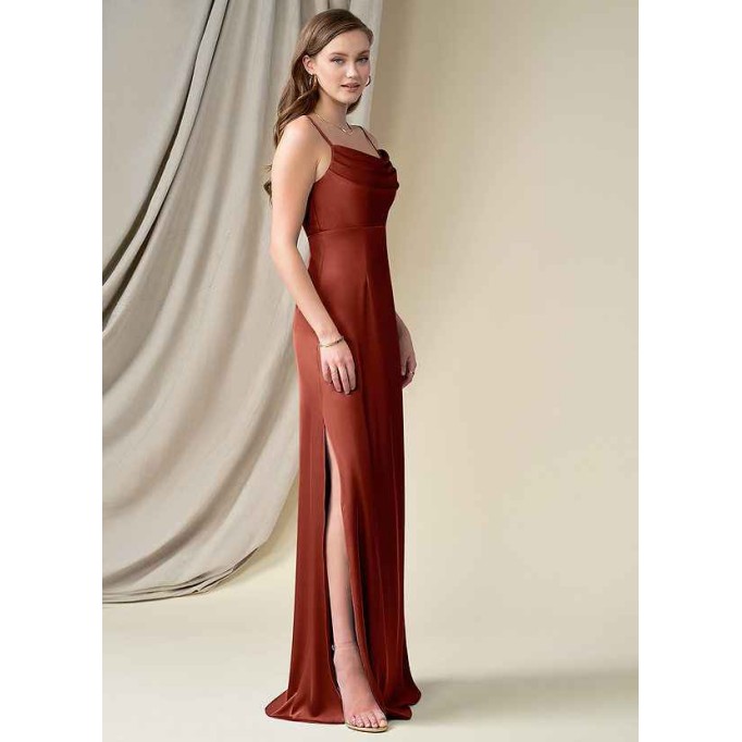 Domreck Esmee Stretch Satin Dress