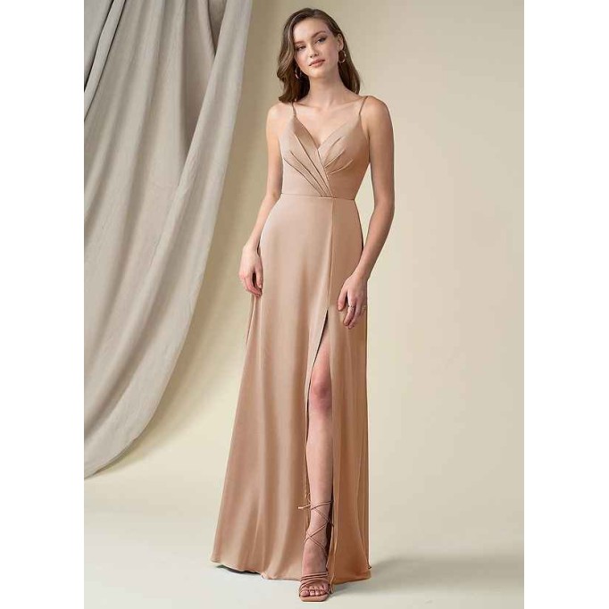 Domreck Madaleine Stretch Satin Dress