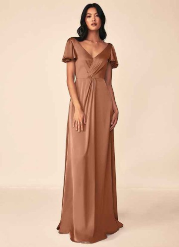 Domreck Soren Stretch Satin Dress