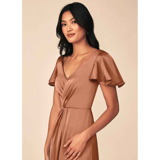 Domreck Soren Stretch Satin Dress