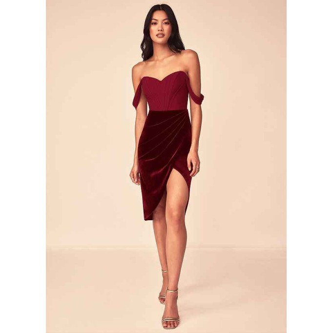 Domreck Nori Velvet Dress