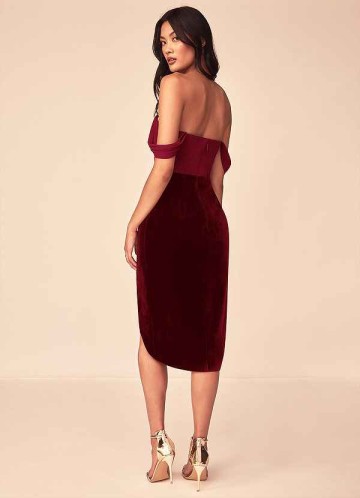 Domreck Nori Velvet Dress