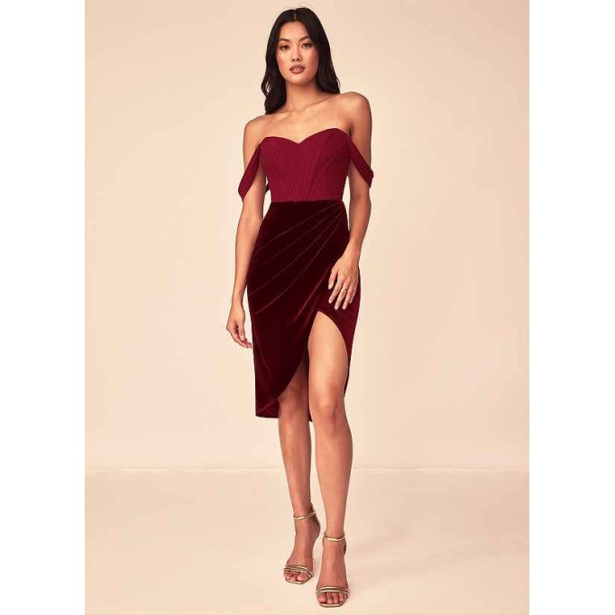 Domreck Nori Velvet Dress