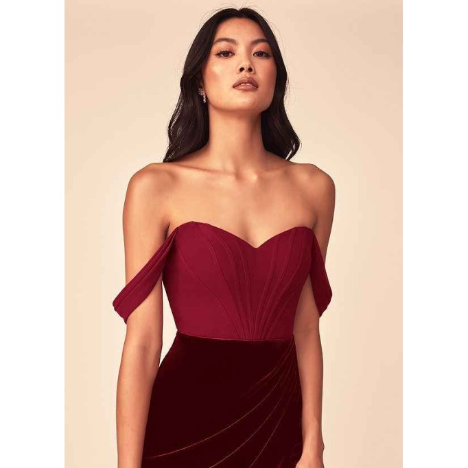 Domreck Nori Velvet Dress