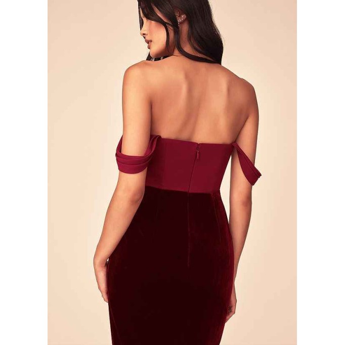 Domreck Nori Velvet Dress