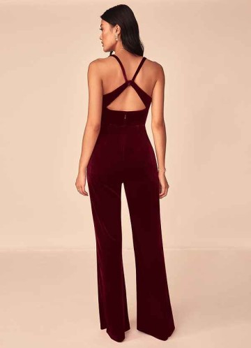 Domreck Emmette Velvet Jumpsuit