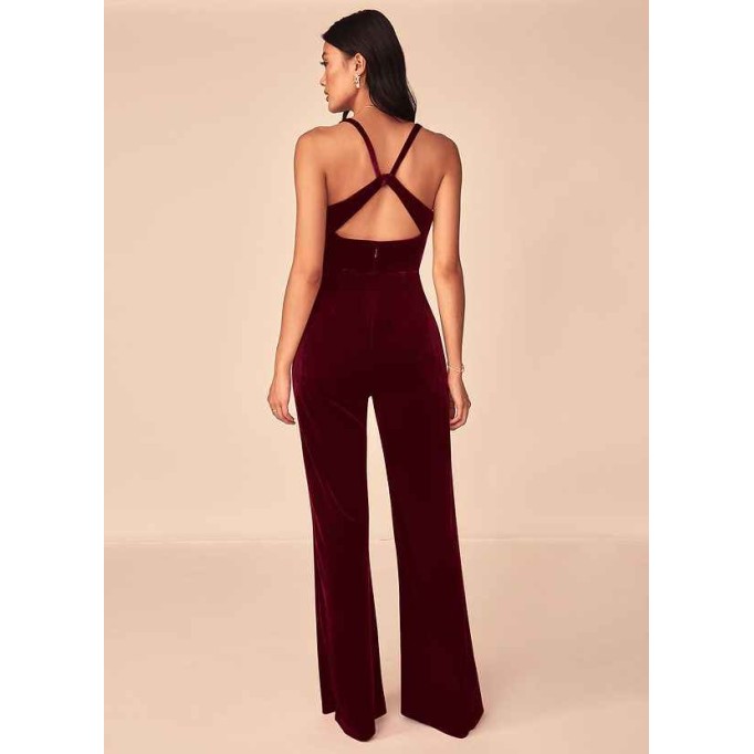 Domreck Emmette Velvet Jumpsuit