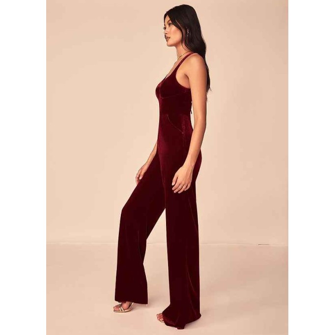 Domreck Emmette Velvet Jumpsuit