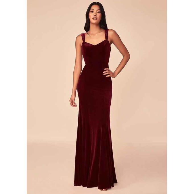 Domreck Lanessa Velvet Dress