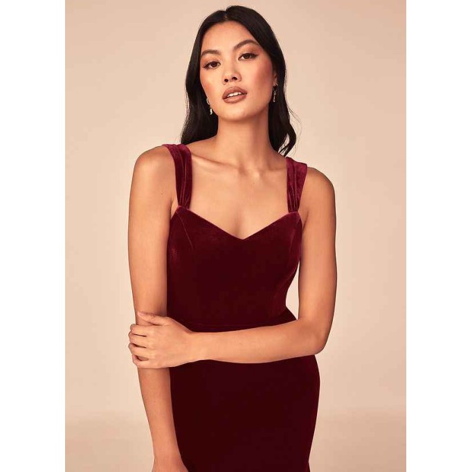 Domreck Lanessa Velvet Dress