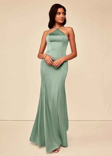 Domreck Stacey Stretch Satin Dress