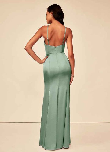 Domreck Stacey Stretch Satin Dress