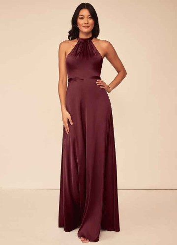 Domreck Delmar Stretch Satin Dress