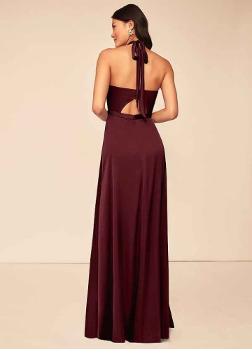 Domreck Delmar Stretch Satin Dress