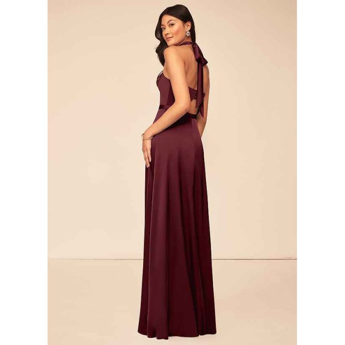 Domreck Delmar Stretch Satin Dress