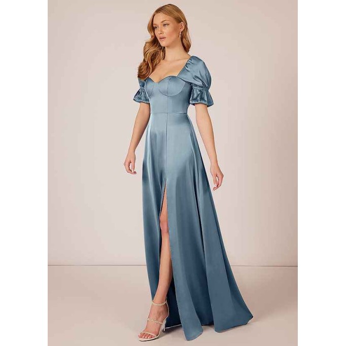 Domreck Harlie Stretch Satin Dress