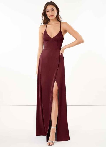 Domreck Maksim Stretch Satin Dress