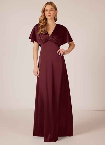 Domreck Ellery Stretch Satin Dress