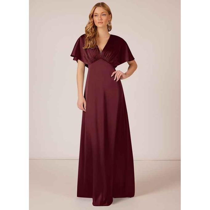 Domreck Ellery Stretch Satin Dress